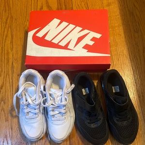 Rarely worn Nikes from a growing child